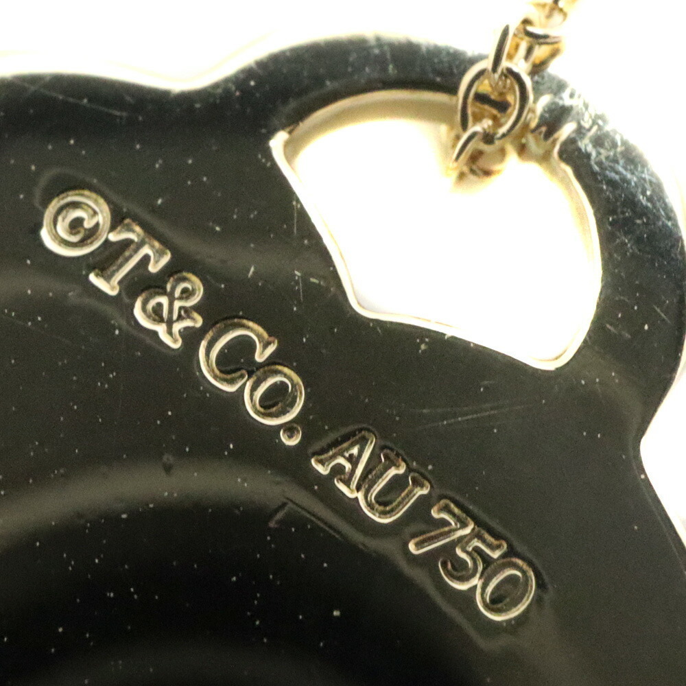 Tiffany Return to Tiffany Heart Diamond Necklace Gold Diamond - Picture 2 of 8